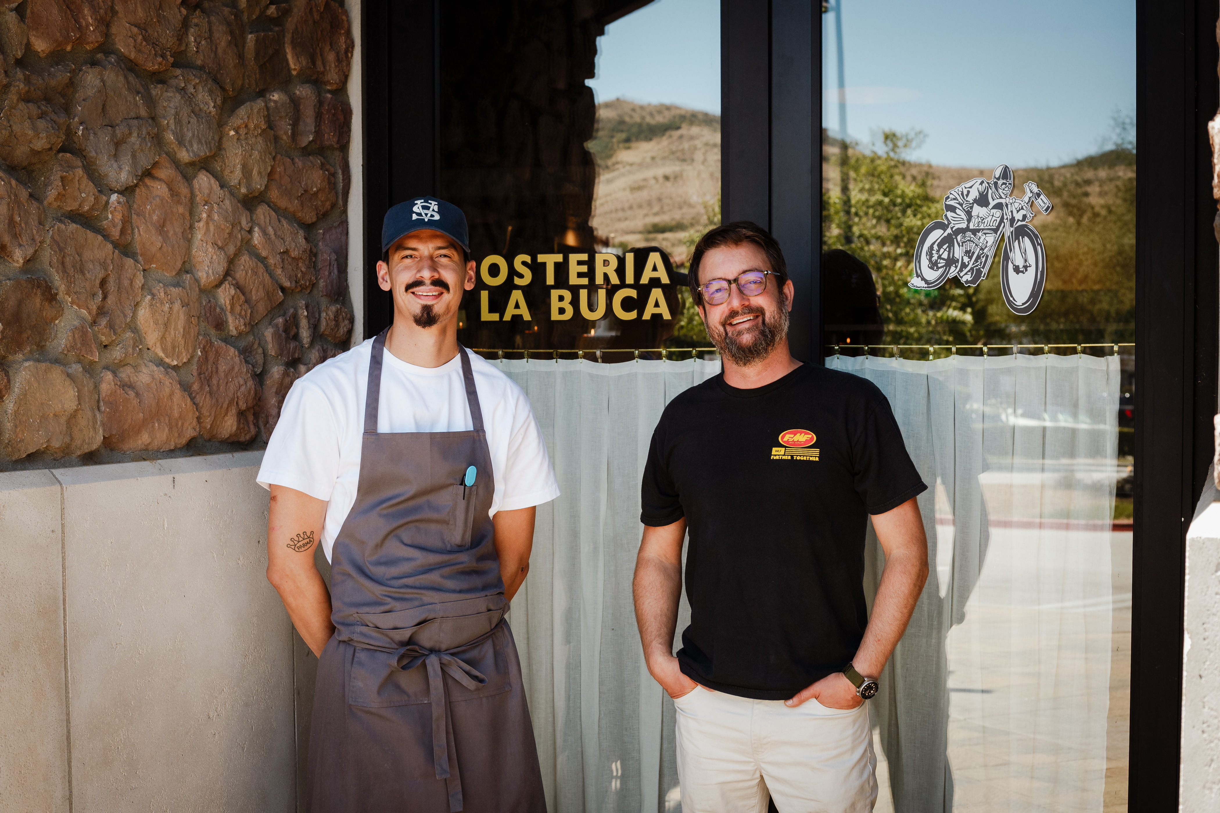 Chef Joe Cardenas and Stephen Sakulsky