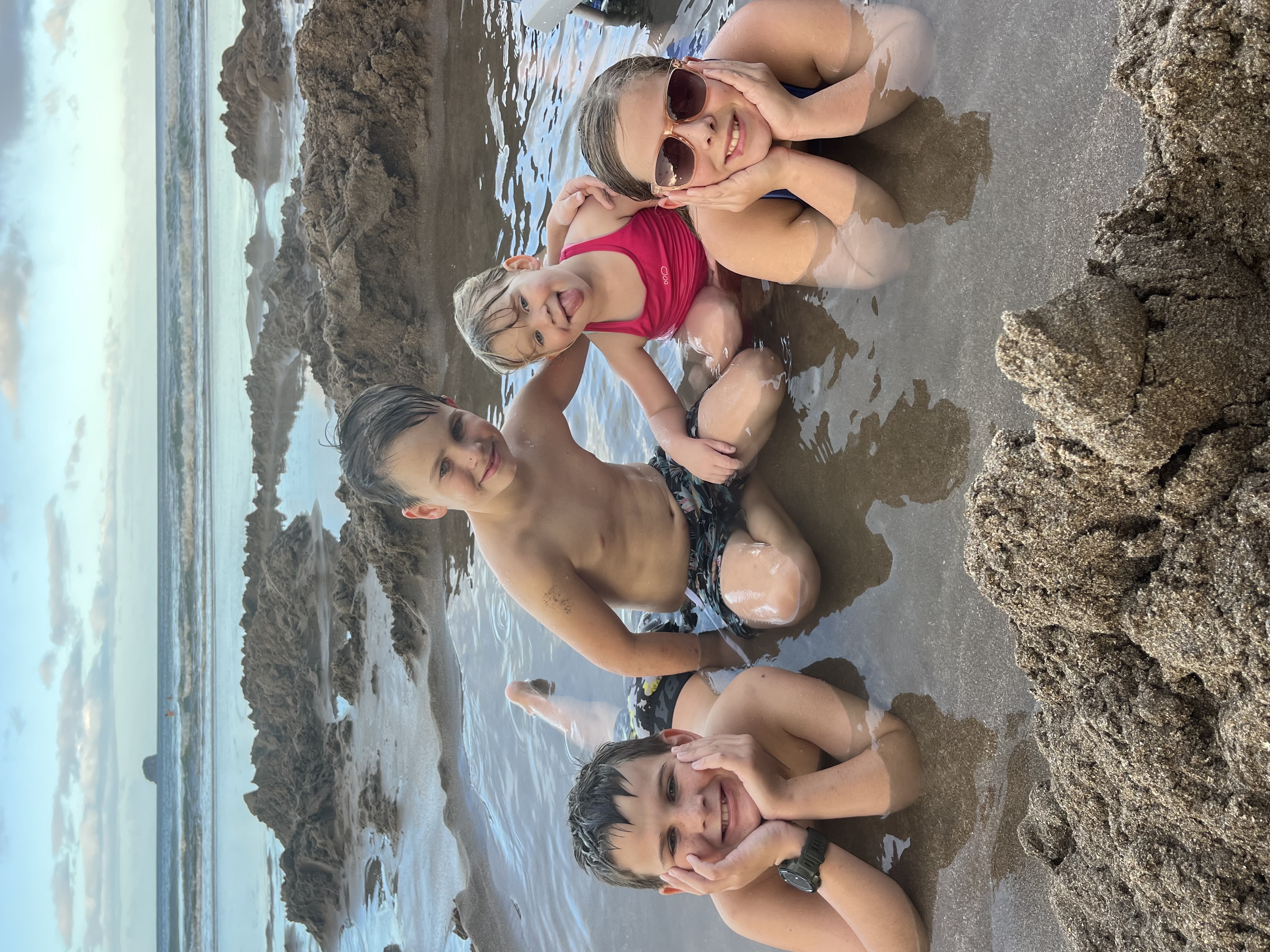 At Hot Water Beach