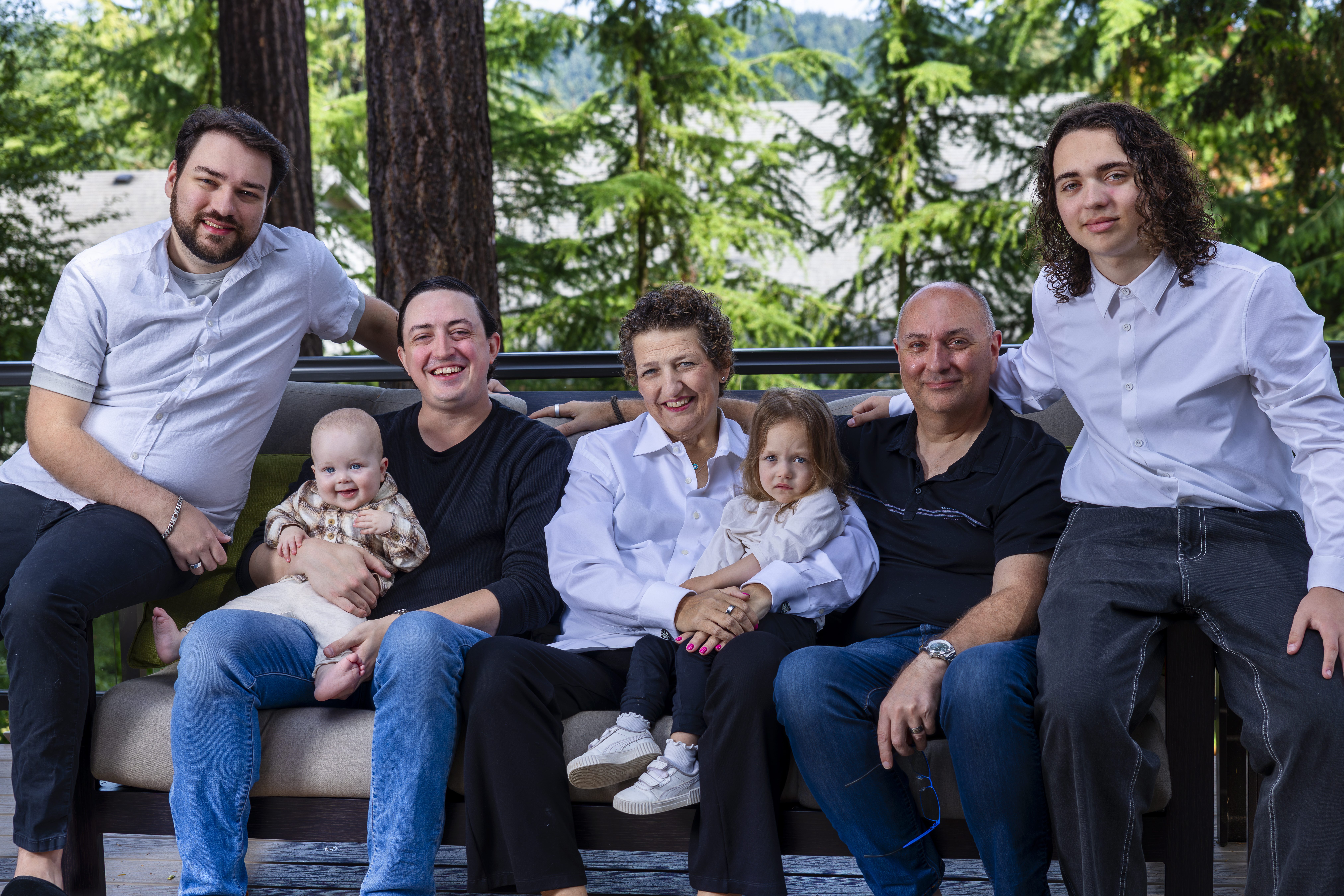 Melissa with her family. Photo by Jackie Phairow