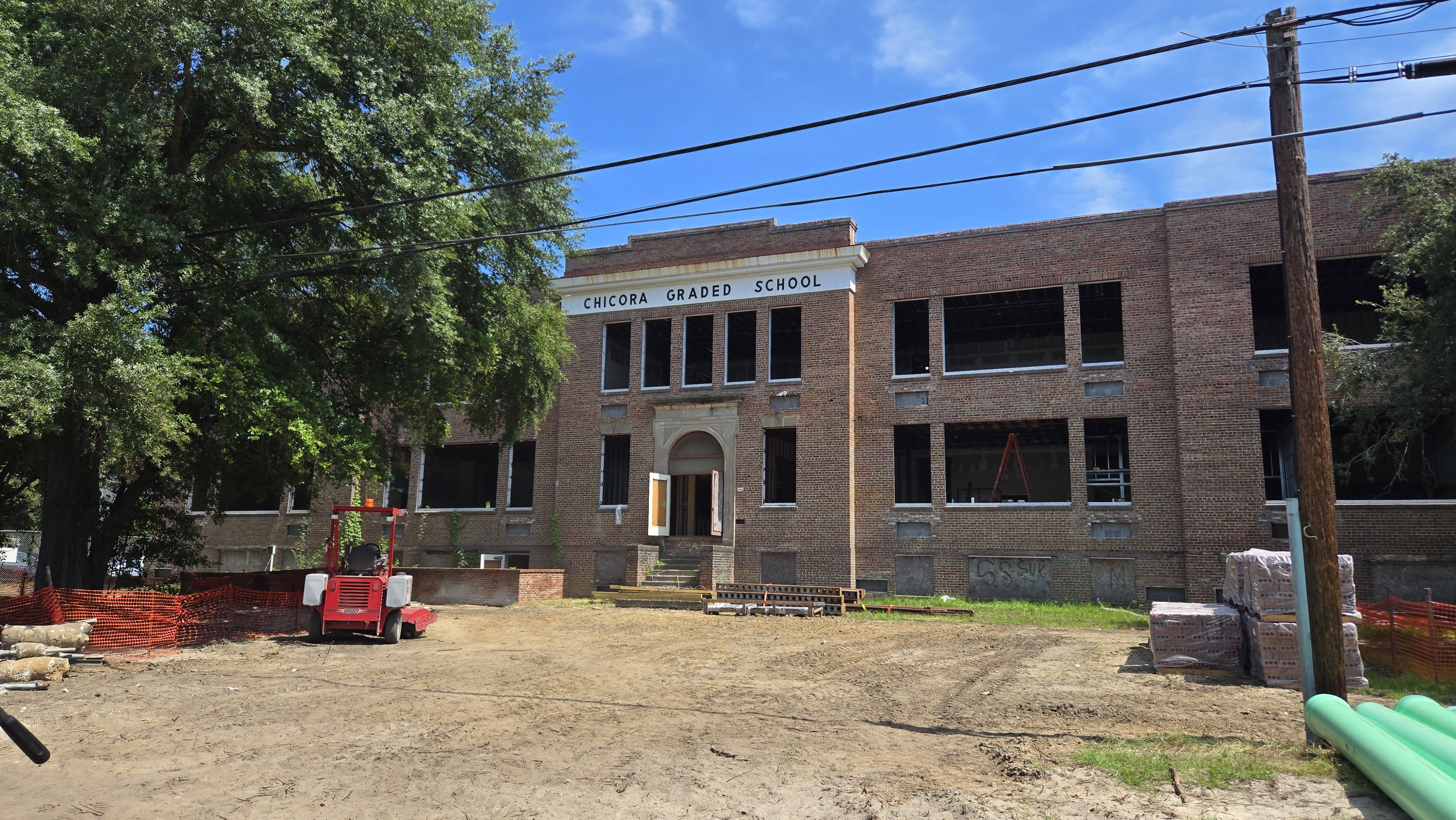 Cristo Rey Charleston in progress