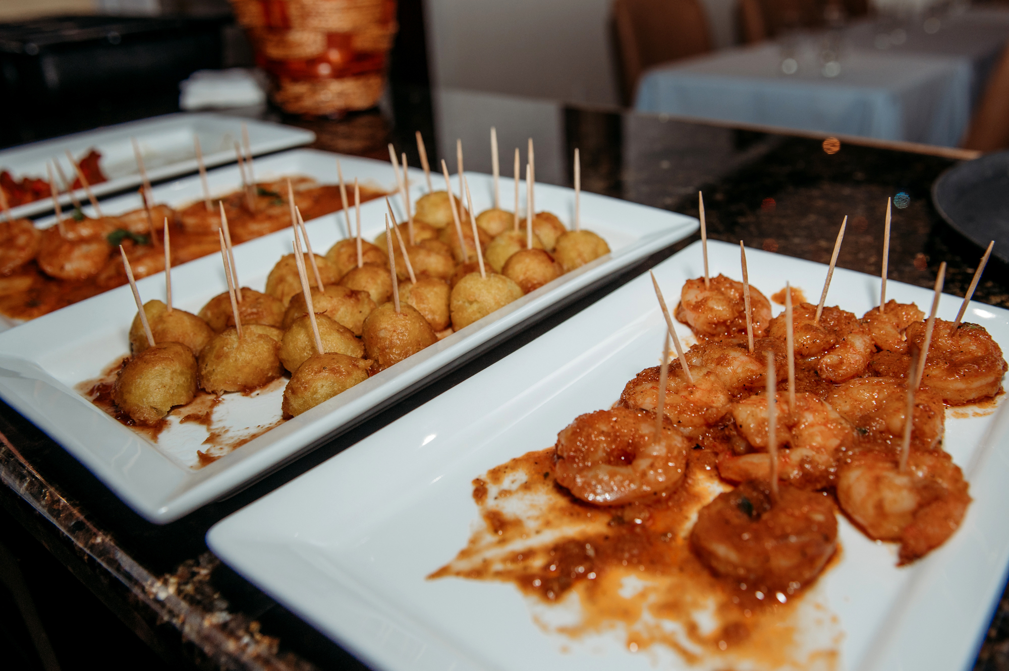 Delicious appetizers