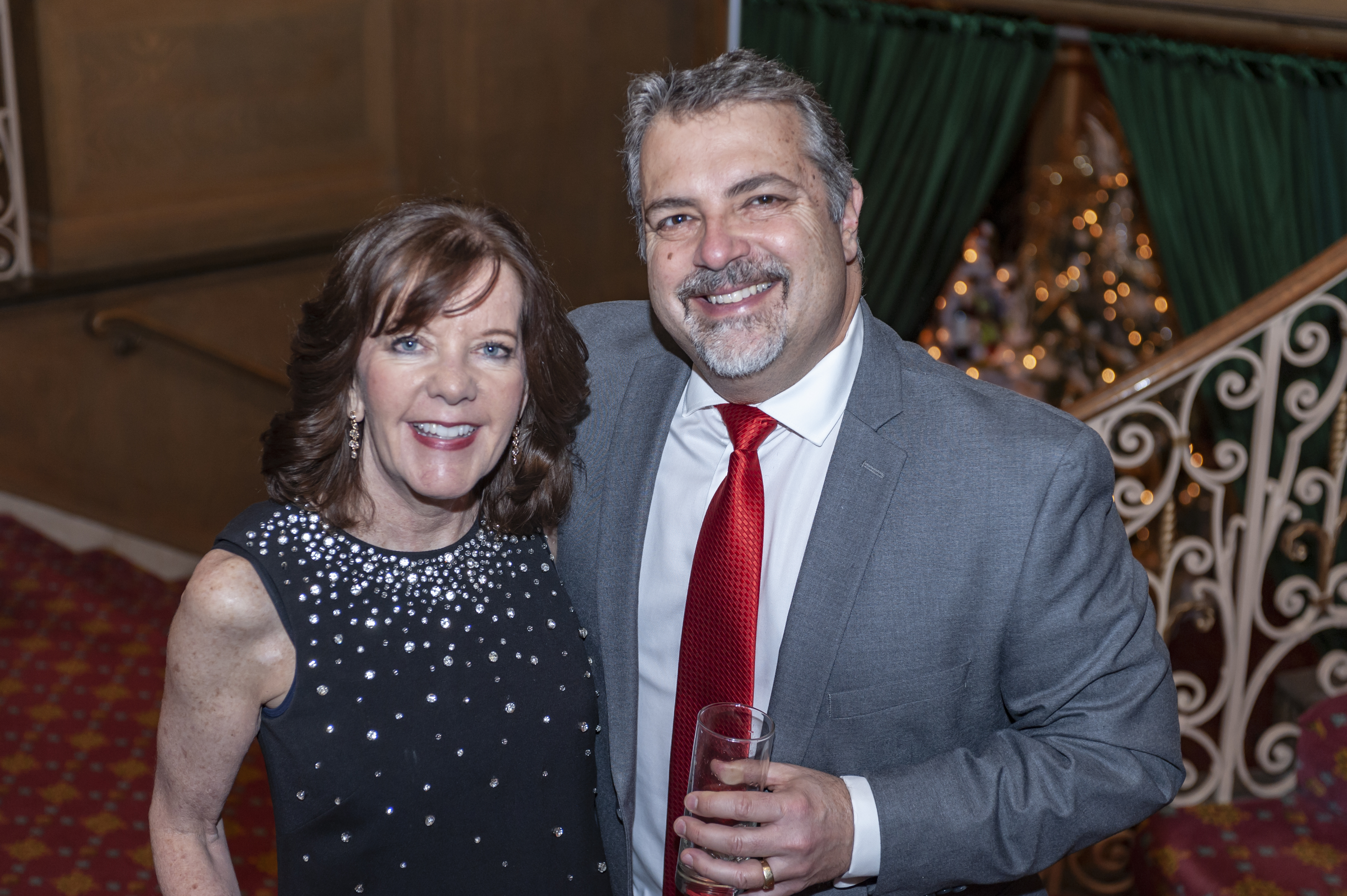 Patty and her husband, Lonnie at a past gala.