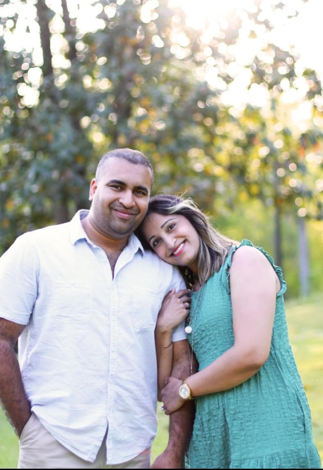 Nick and Ruth Khanna