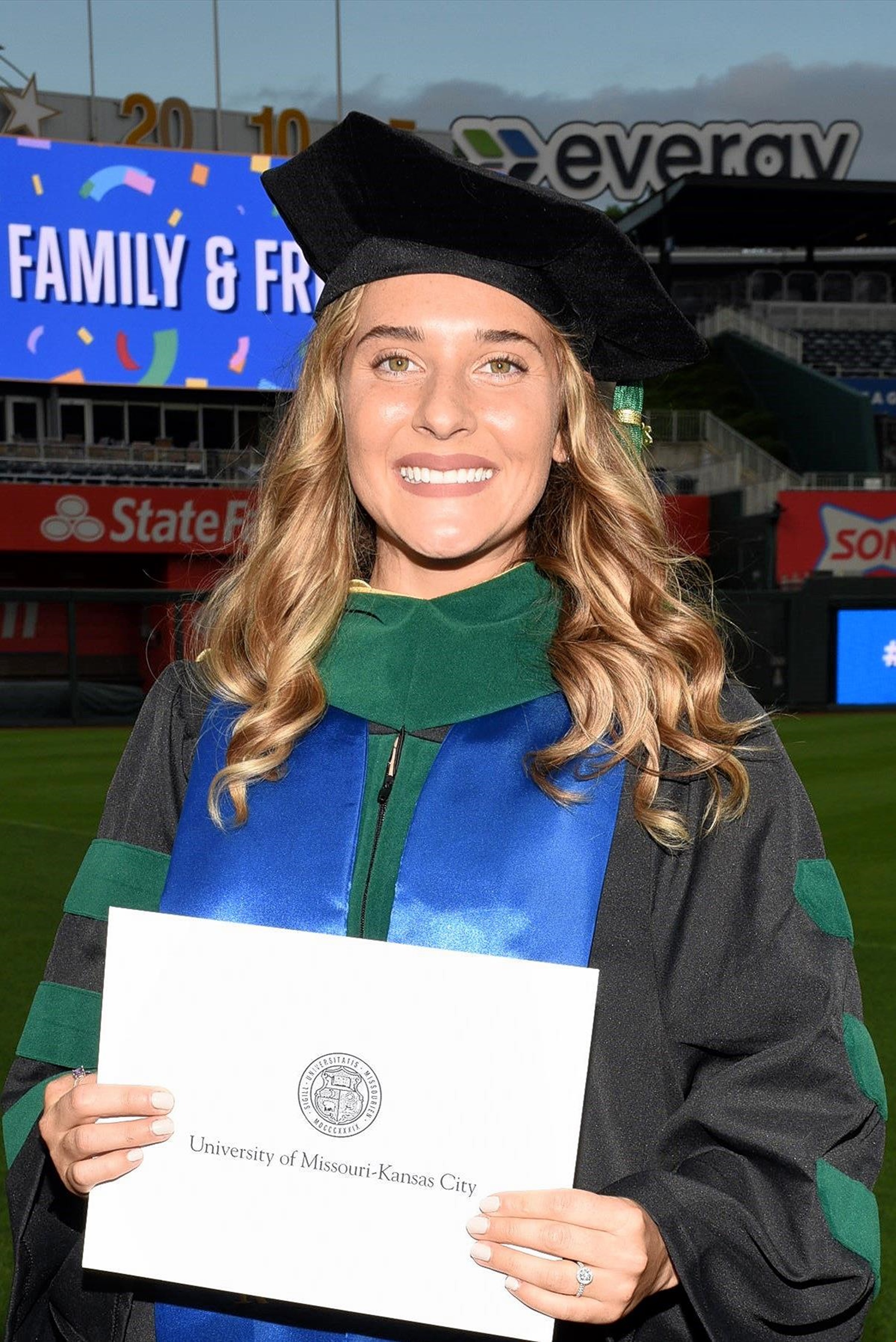 Abigail Murphy-Scharf of The Highlands, daughter of Rob and Carol Murphy, graduated from the University of Missouri-Kansas City, School of Medicine, as a Dean of Students Honor Recipient. She will now be a general surgery resident at Marshal University in Huntington, WV.