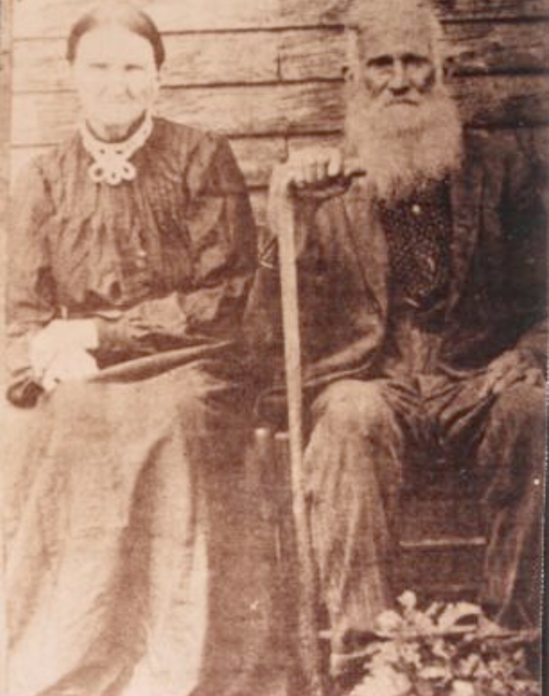 Abner Grainger Tweed and wife Jane Pinner Tweed, c. 1900