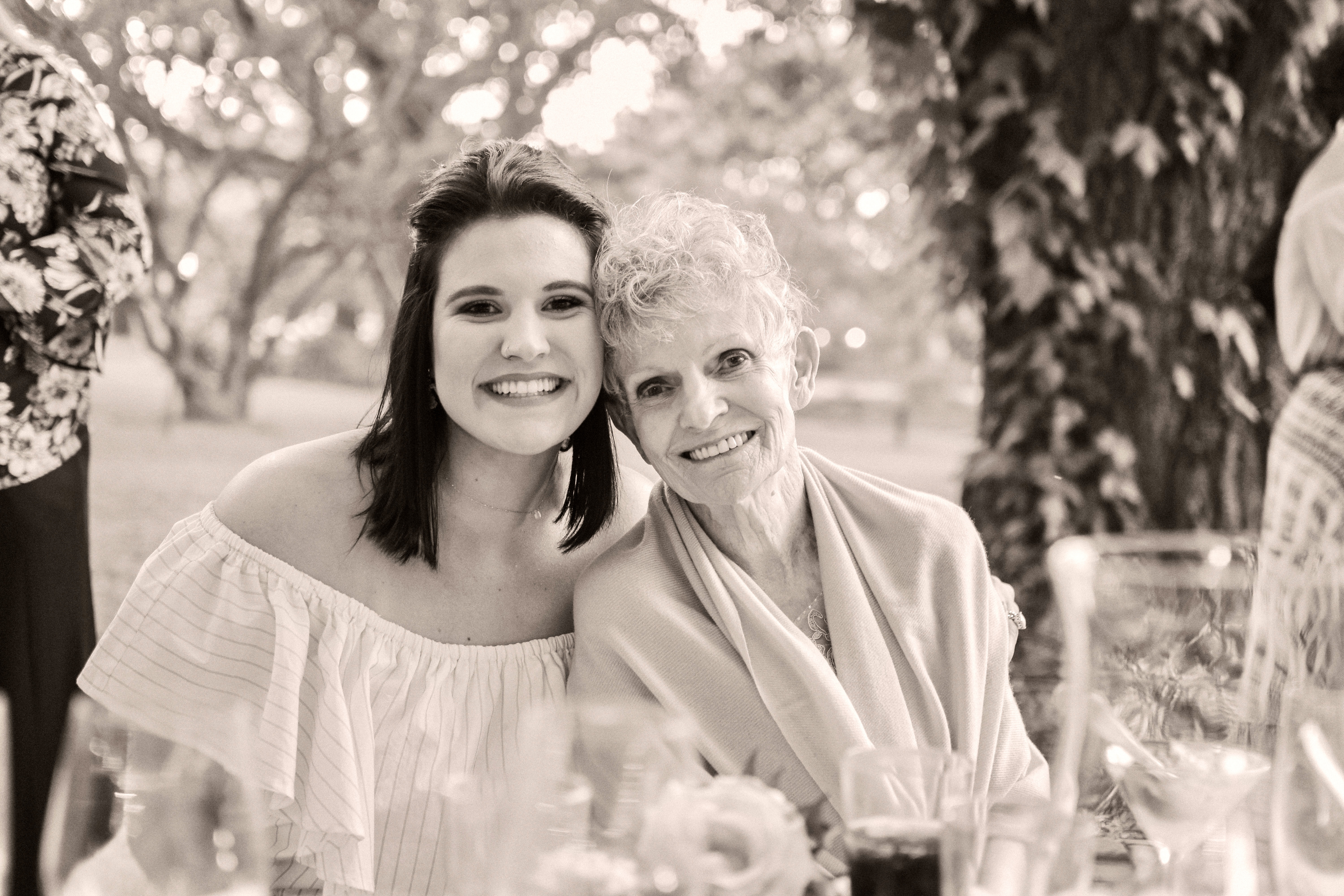 Gabby with her Grandmother