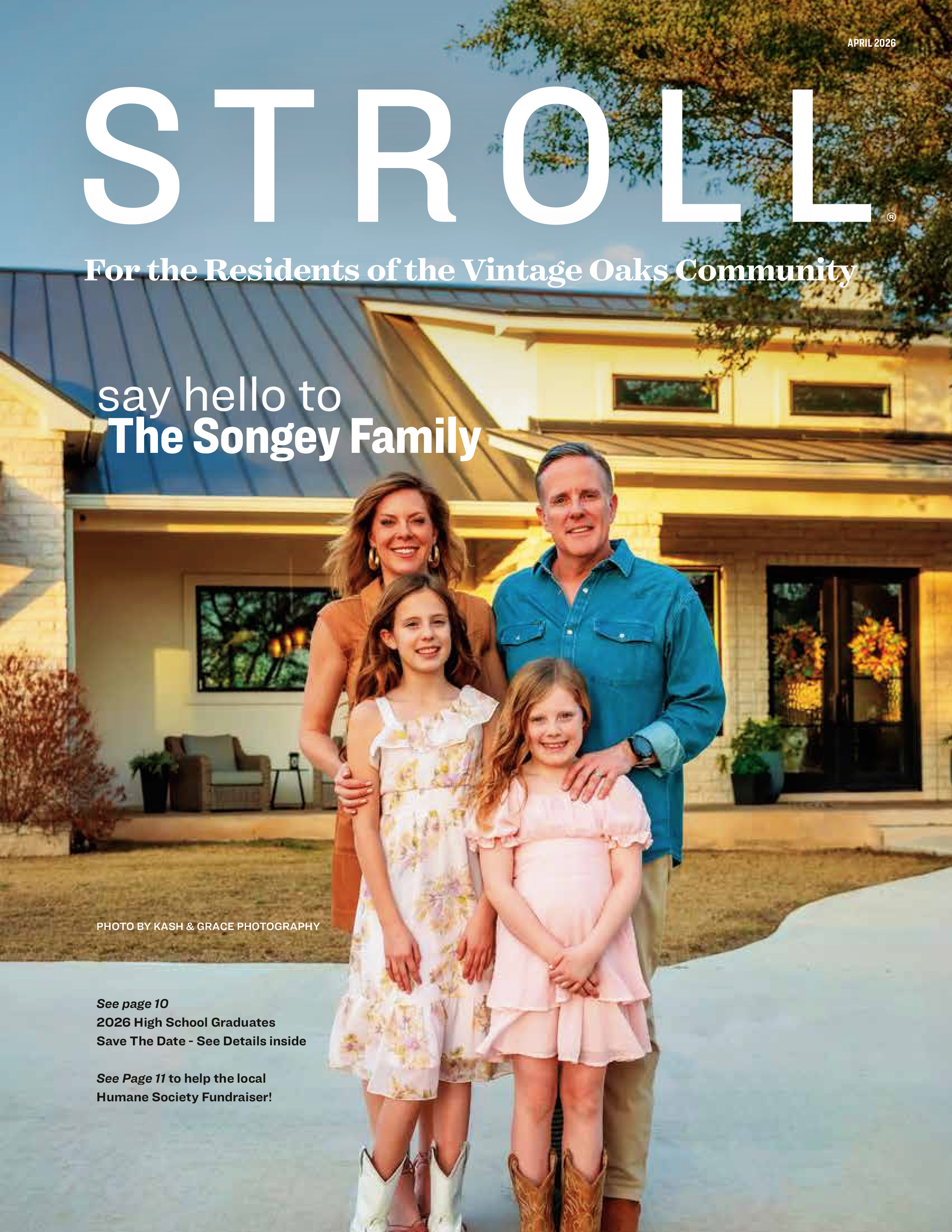 Stroll For the Residents of the Vintage Oaks Community 2026-04-01