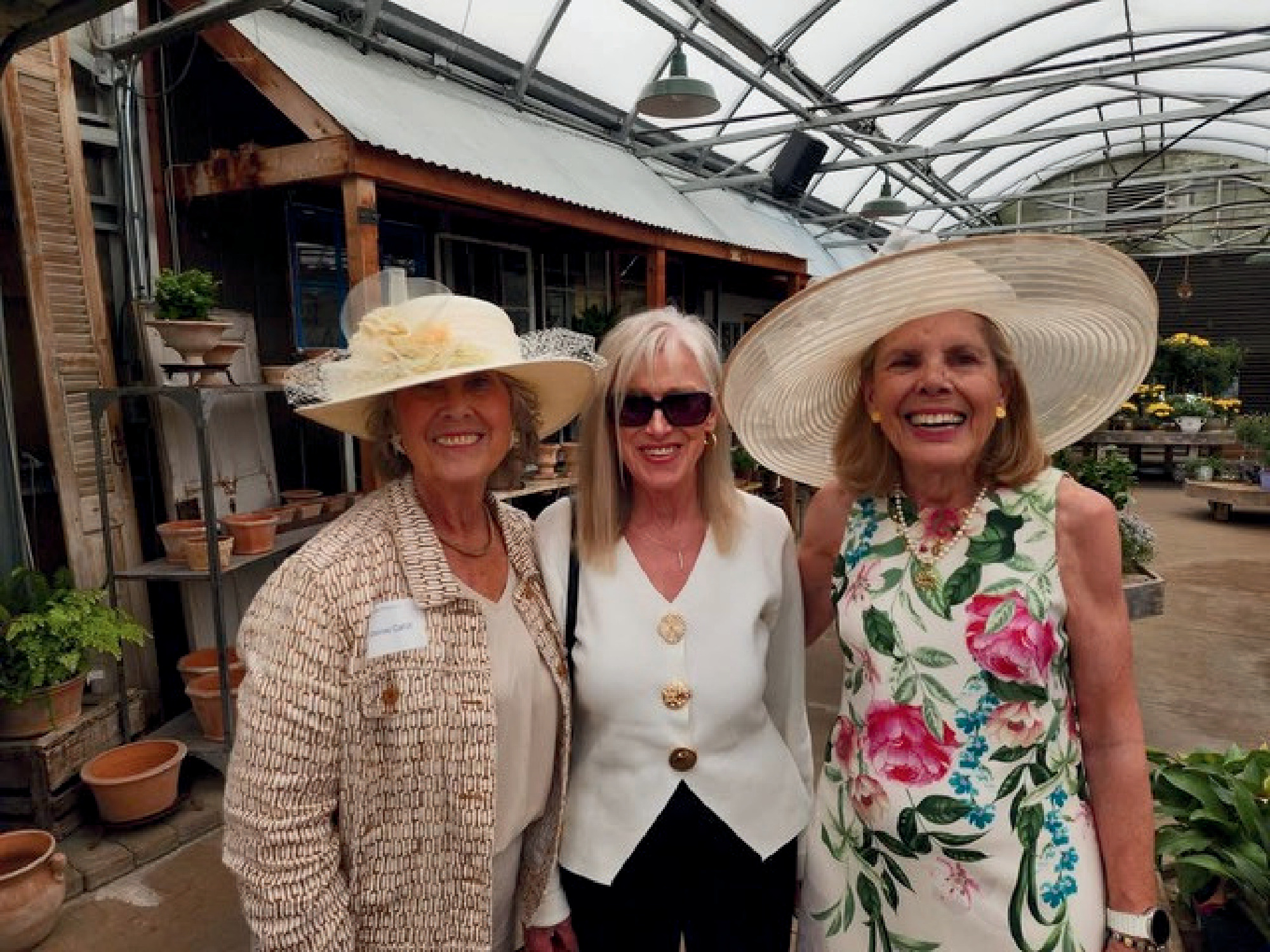 Columbus Symphony members Connie Cahill, Connie Ricer along with President of CSL, Judy Connelly.