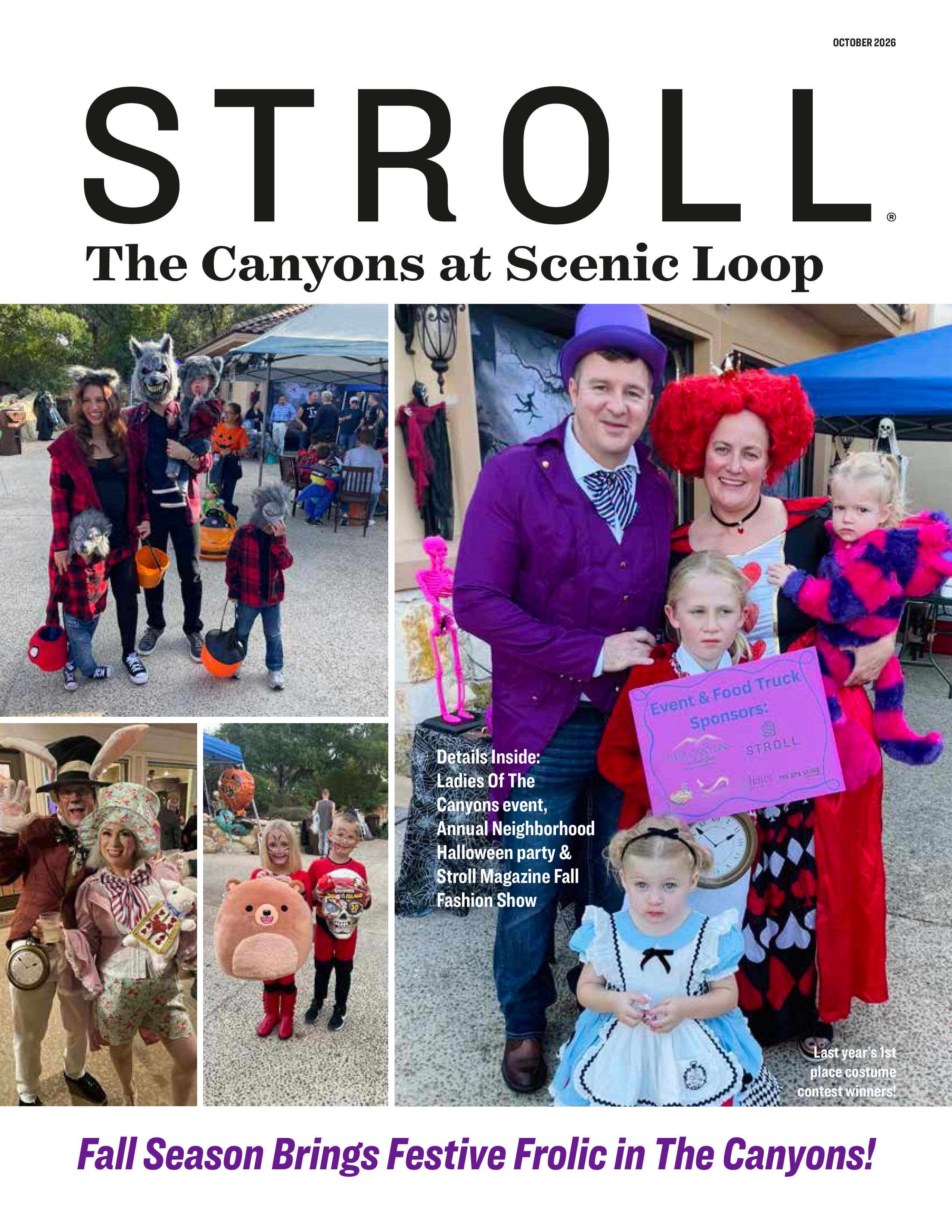 Stroll The Canyons at Scenic Loop 2026-10-01
